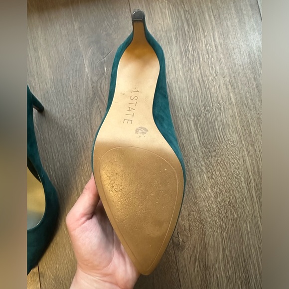 1. STATE teal high heels size 8.5 - Picture 5 of 7
